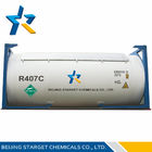 Хладоагент бленды очищенности R407c хладоагента 99,8% OEM R407c для систем кондиционирования воздуха