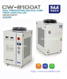 Промышленный охладитель воды для лазера CW-6100AT волокна 500W