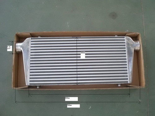 Паяемый алюминиевый Intercooler автомобиля теплообменного аппарата ребристой трубы