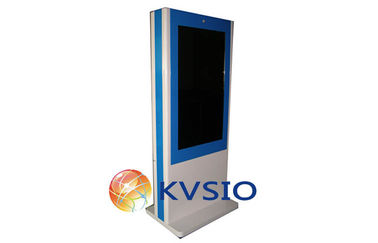 Киоск экрана касания напольного пола стоящий рекламируя стойку дисплея LCD